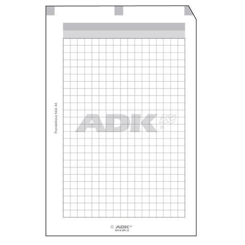 ADK Poznámkový blok A5 děrovaný (50 listů)