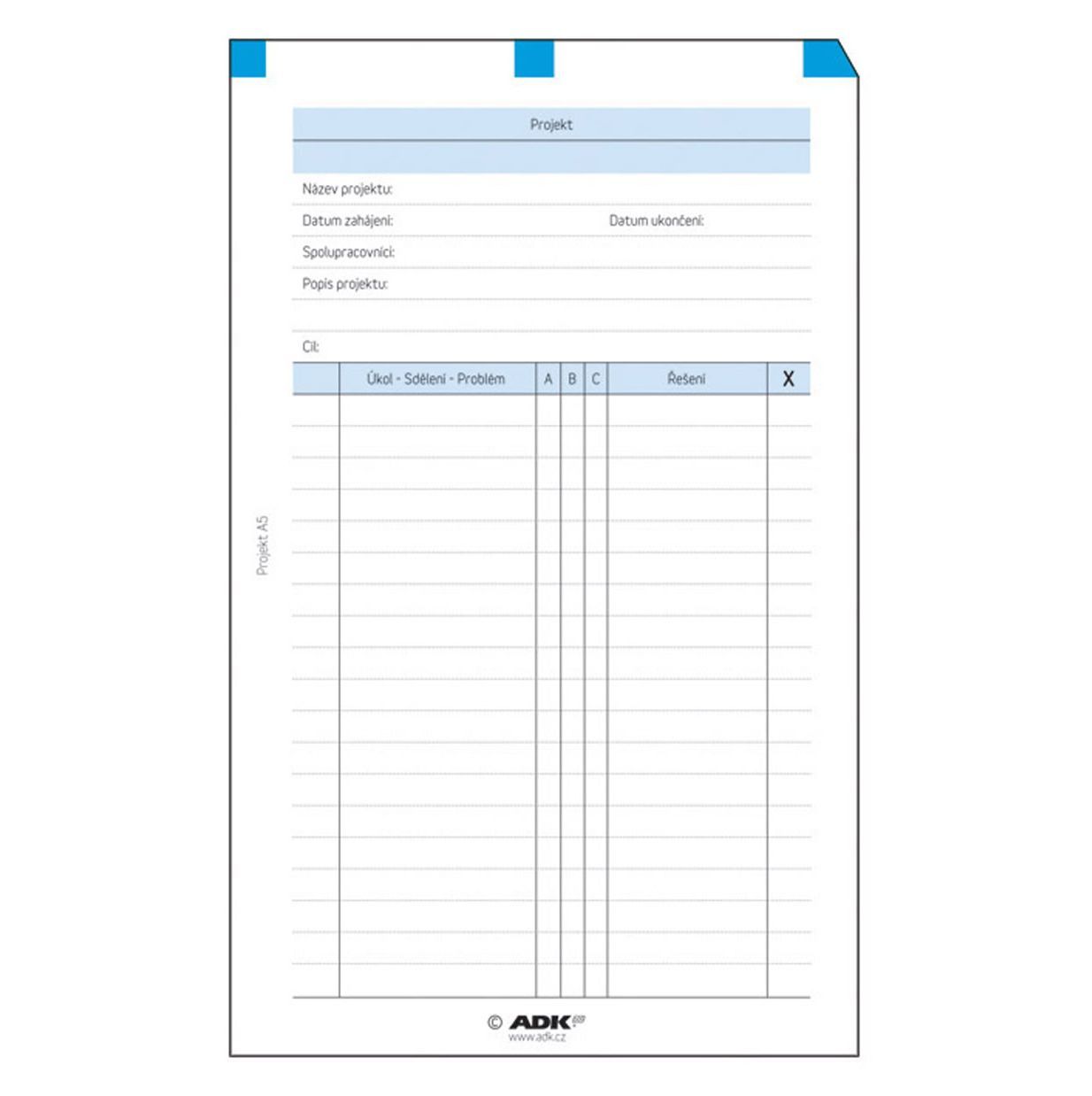 ADK Projekt A6 (10 listů)