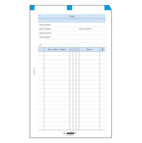 Obrázek produktu: ADK Projekt A6 (10 listů)