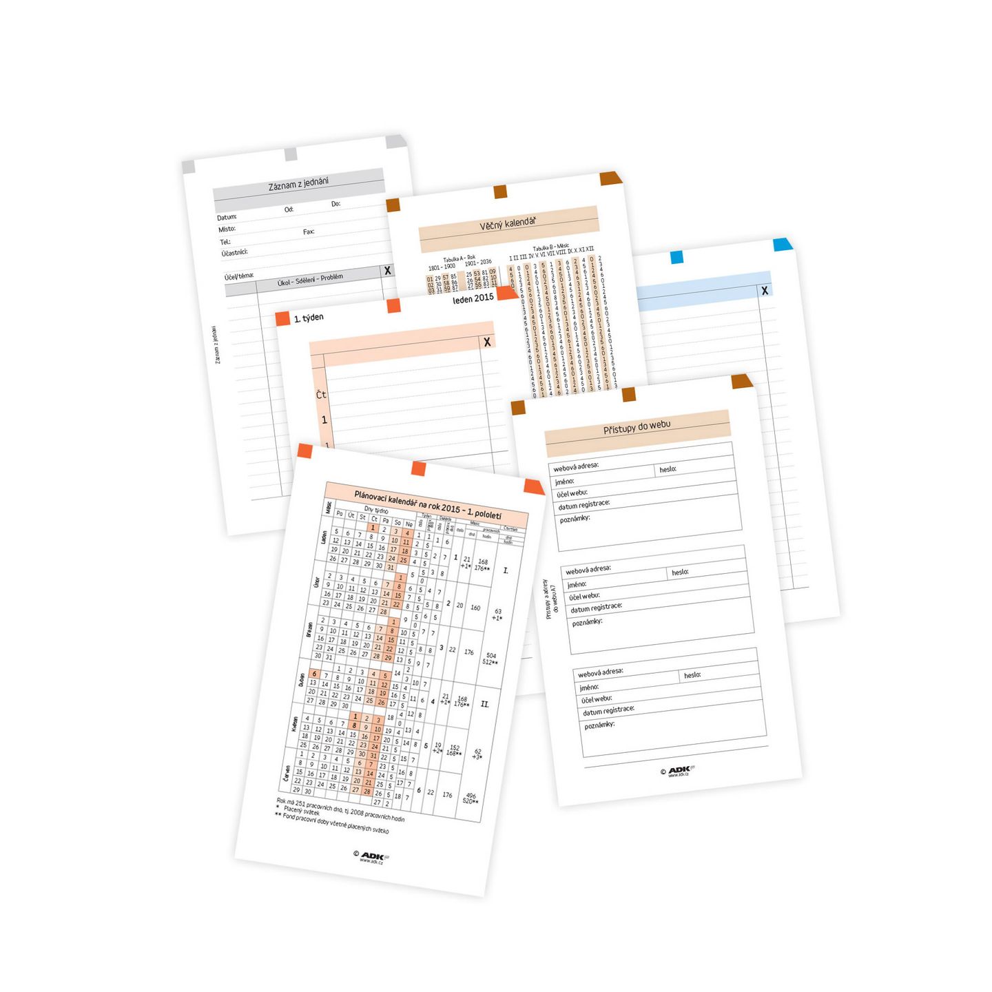 ADK Sada pro týdenní plánování A7 2026