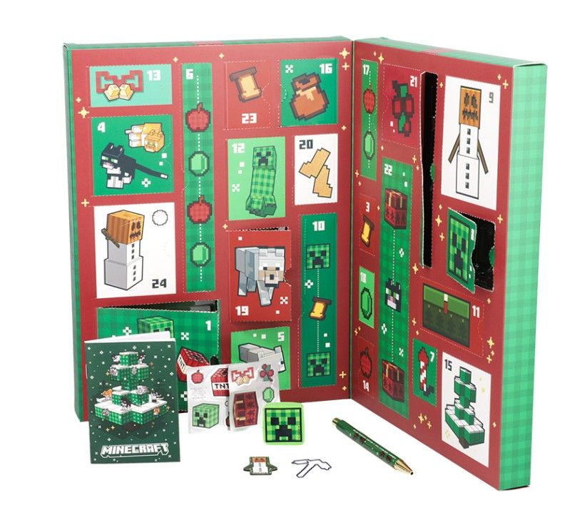 Adventní kalendář Minecraft