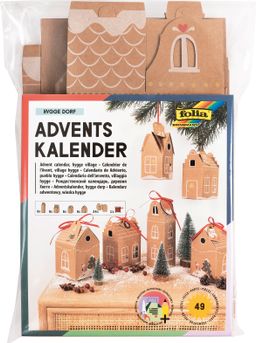 Obrázek produktu: Adventní kalendář - set " DOMKY" - 49 dílů
