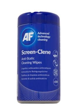 Obrázek produktu: AF Screen-Clene - Antistatický čistič obrazovek a filtrů AF ubrousky (100ks)