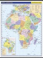 Obrázek produktu: Afrika -školní- politické rozdělení - nástěnná mapa - 1:10 000 000