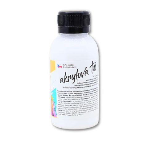 Obrázek produktu: Akrylátová tuš bílá - 110 g