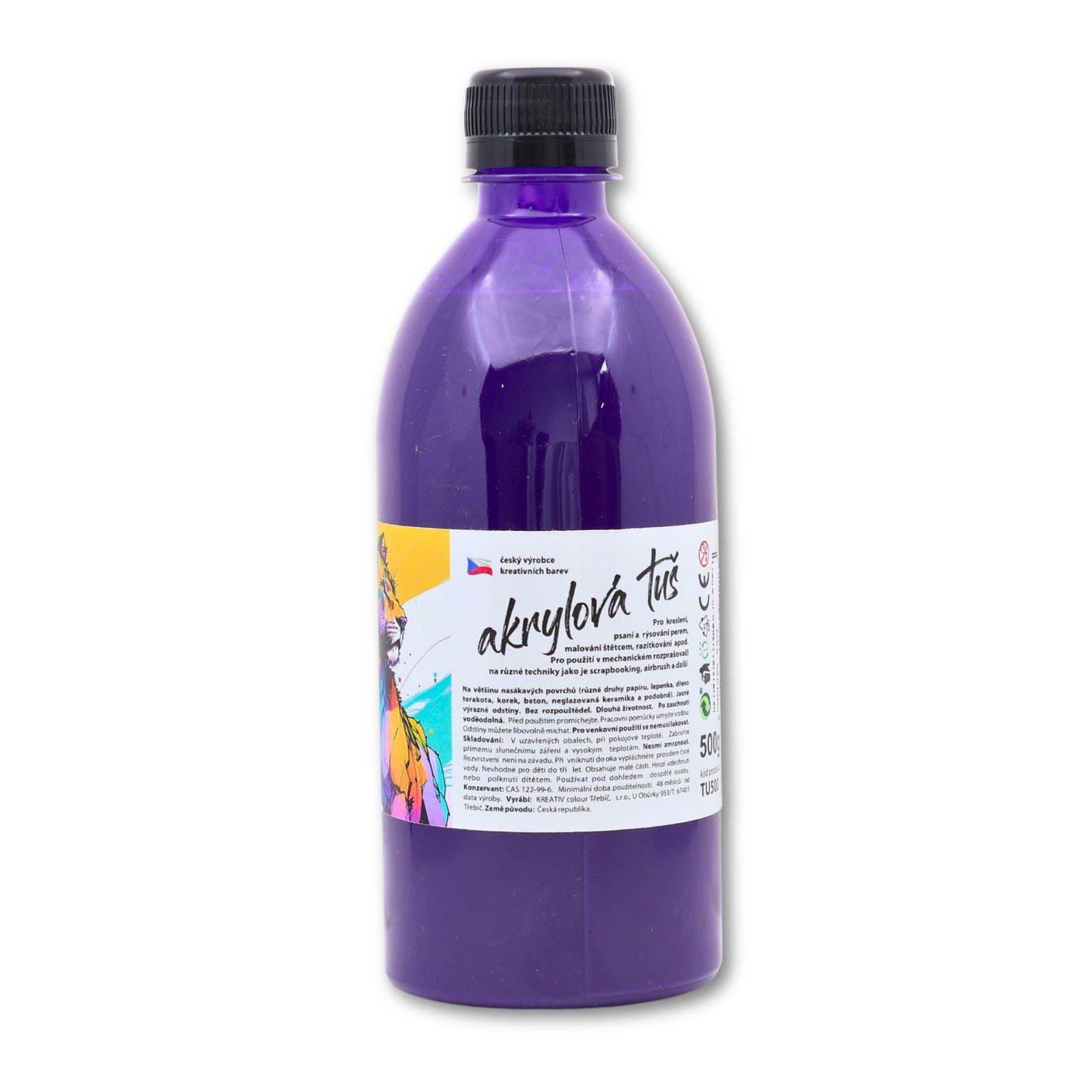 Akrylátová tuš fialová - 500 g