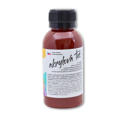 Obrázek produktu: Akrylátová tuš hnědá - 110 g