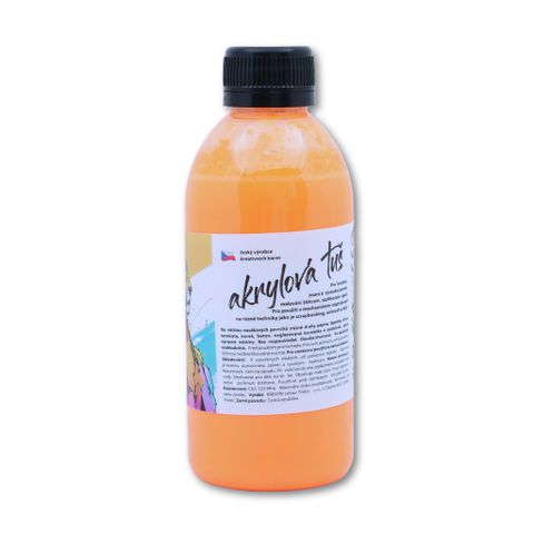 Obrázek produktu: Akrylátová tuš neon oranžová - 250 g
