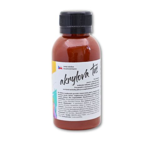 Obrázek produktu: Akrylátová tuš světle hnědá - 110 g