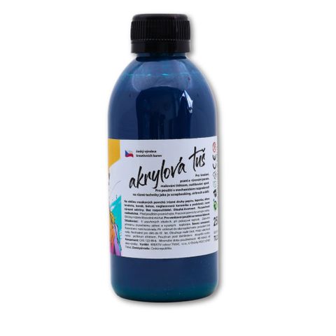 Obrázek produktu: Akrylátová tuš tyrkysová - 250 g