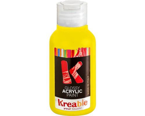 Akrylová barva 100 ml žlutá