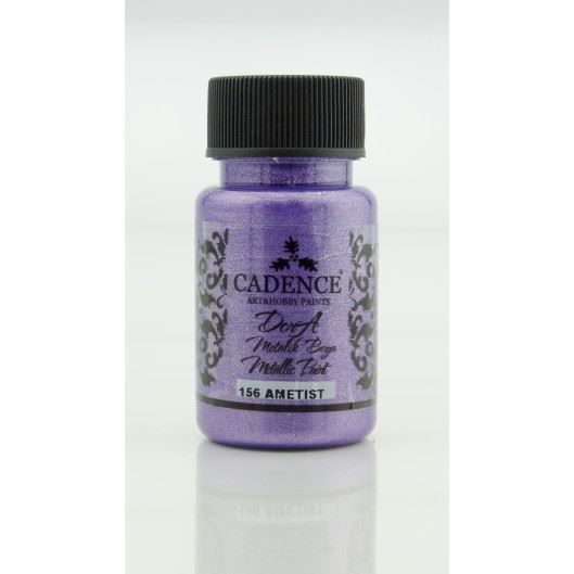 Akrylová barva Cadence DORA metalic, 50 ml - ametystová