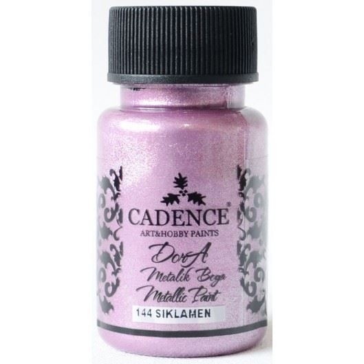 Akrylová barva Cadence DORA metalic, 50 ml - cyklámová