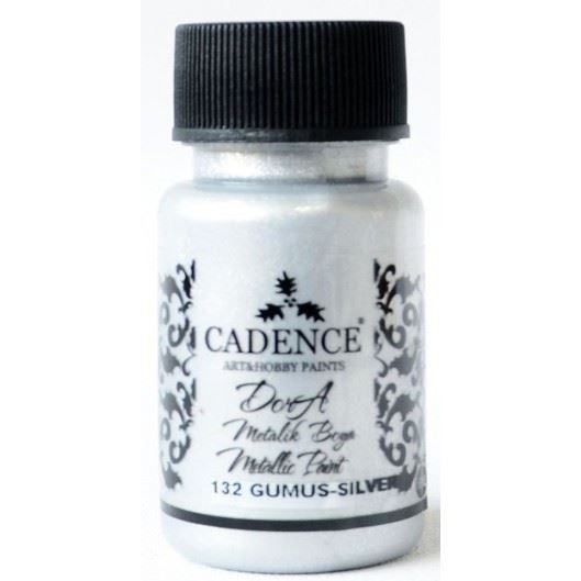 Dora Metallic stříbrná 50 ml CADENCE