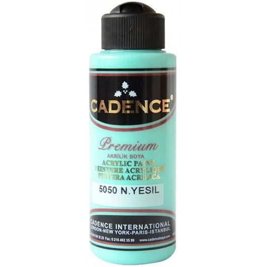 Levně Akrylová barva Cadence Premium, 70 ml - mátově zelená
