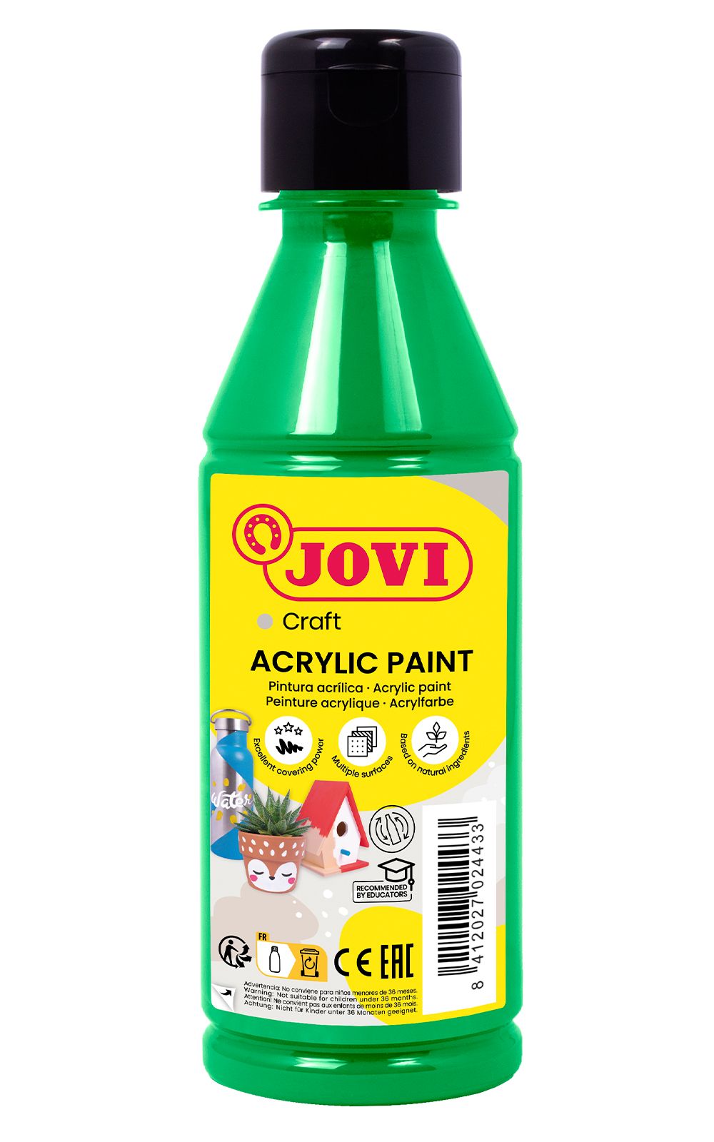 Akrylová barva DECOR AKRYL 250 ml - světle zelená