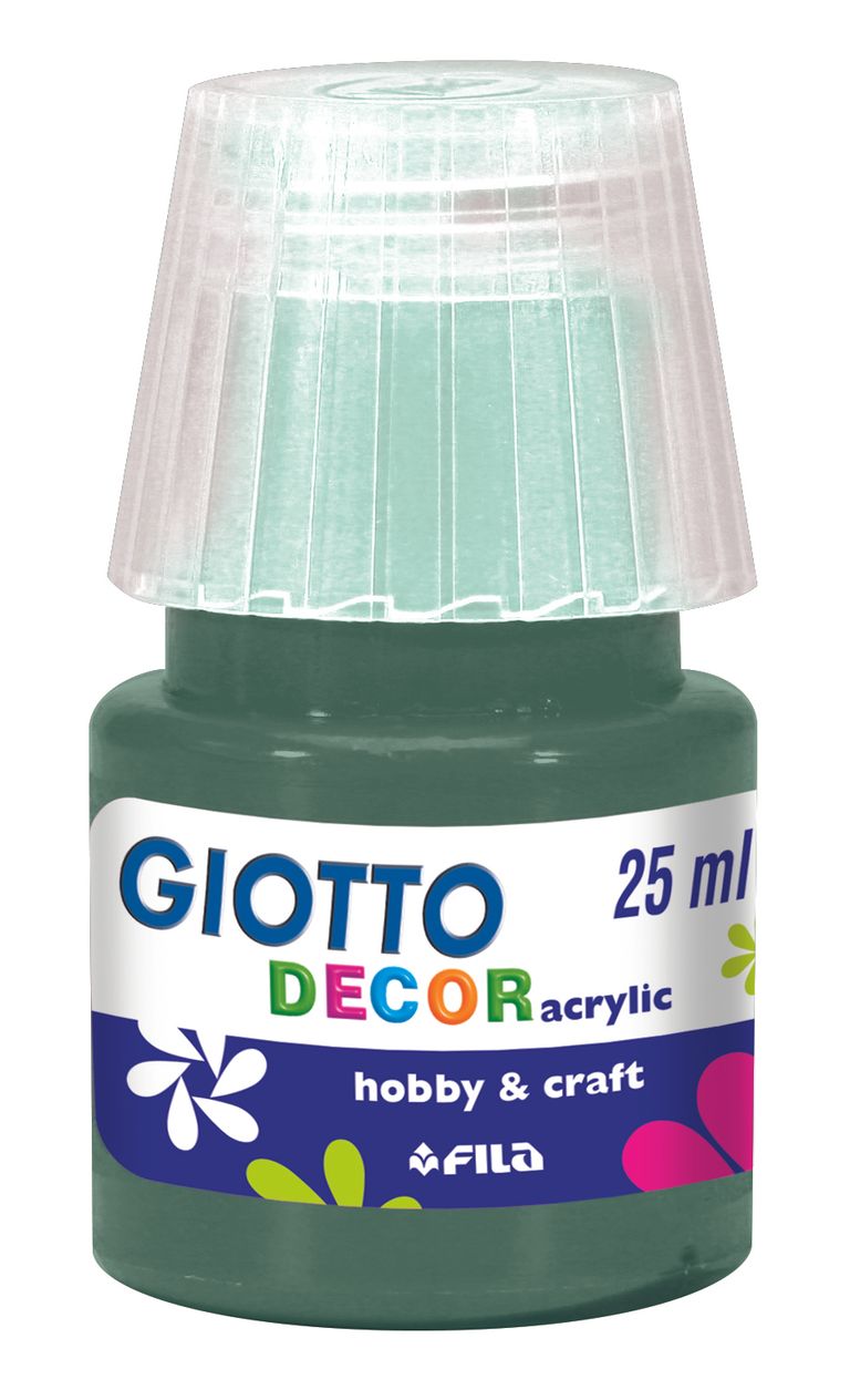 Levně Akrylová barva Giotto Decor matt 25 ml - lesní zelená