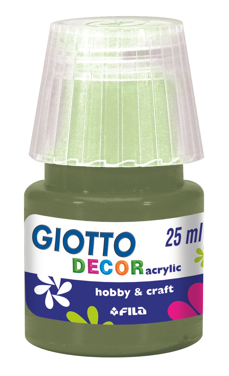 Akrylová barva Giotto Decor matt 25 ml - olivová