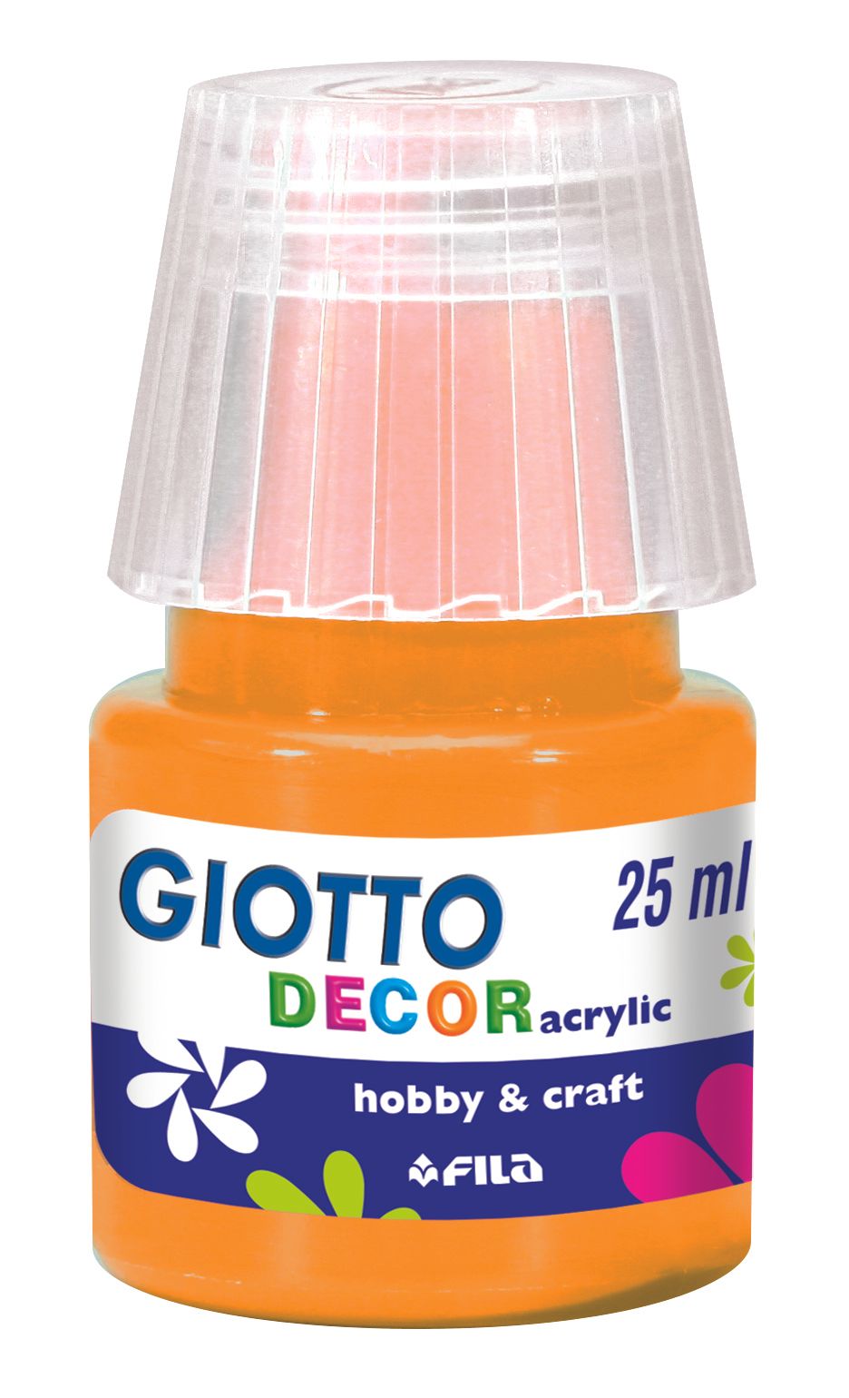 Akrylová barva Giotto Decor matt 25 ml - tmavě žlutá