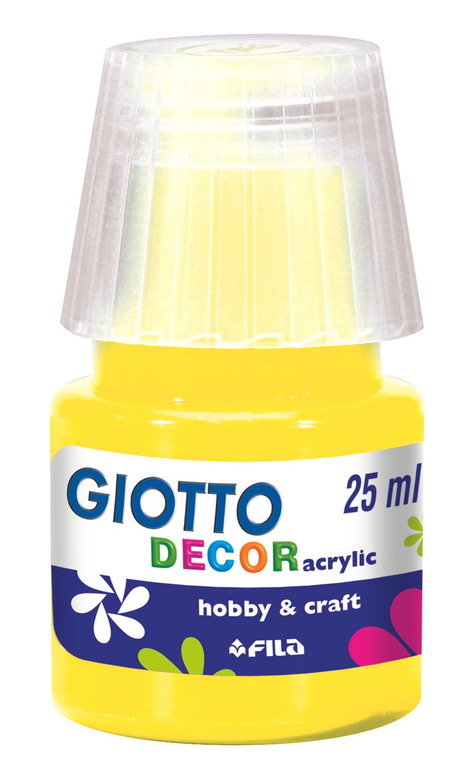 Akrylová barva Giotto Decor matt 25 ml - žlutá