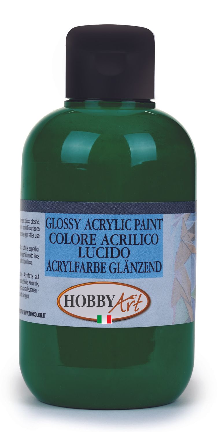 Akrylová barva Hobby Art, lesklá 50 ml - zelená