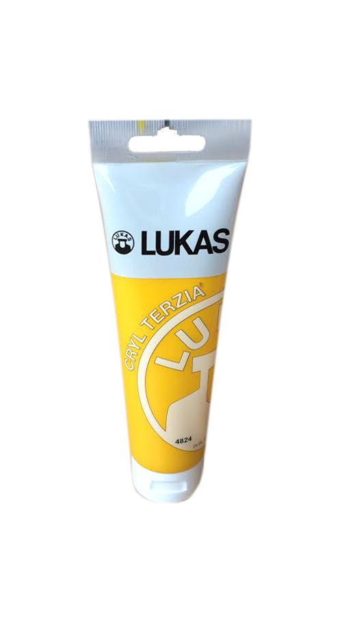 Akrylová barva LUKAS "Cryl Terzia" 125 ml - indiánská  žluť