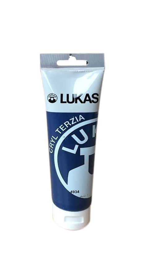 Akrylová barva LUKAS "Cryl Terzia" 125 ml - pruská modř