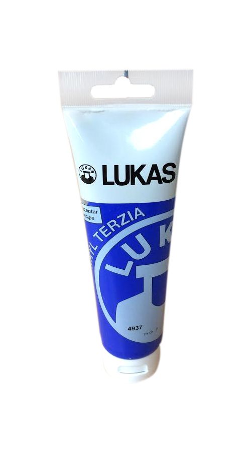 Akrylová barva LUKAS "Cryl Terzia" 125 ml - ultramarin modrý