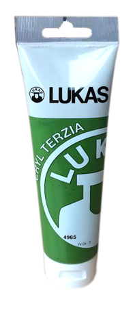 Obrázek produktu: Akrylová barva LUKAS "Cryl Terzia" 125 ml - zeleň listová