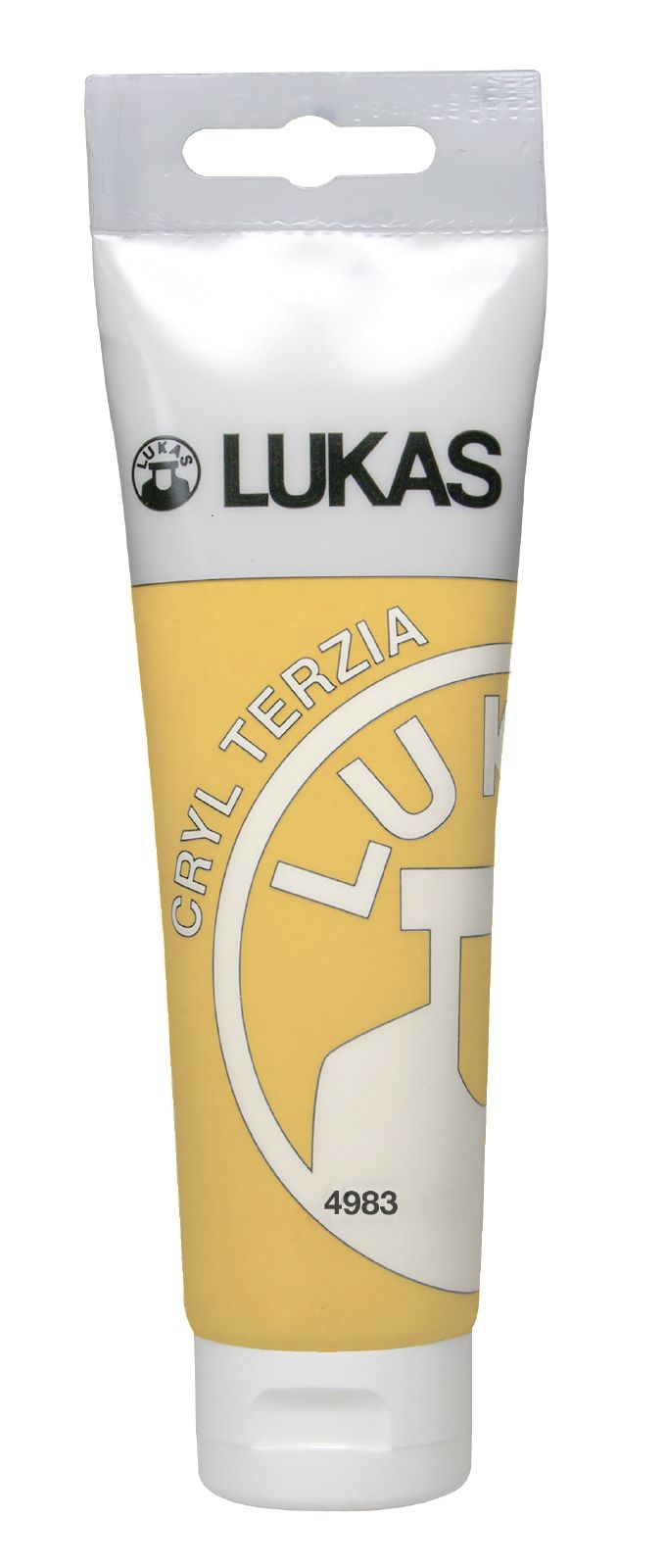 Akrylová barva LUKAS "Cryl Terzia" 125 ml - zlatá