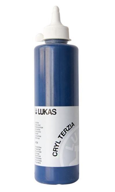 Obrázek produktu: Akrylová barva LUKAS "Cryl Terzia" 500 ml - pruská modř