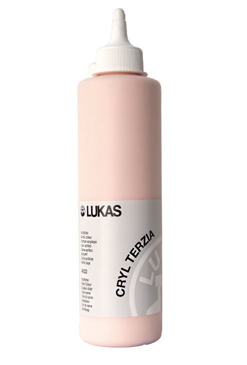 Akrylová barva LUKAS "Cryl Terzia" 500 ml - tělový odstín