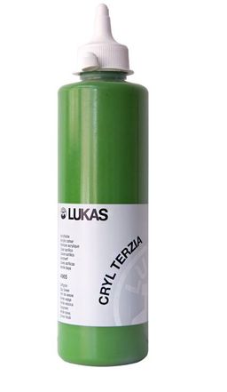 Obrázek produktu: Akrylová barva LUKAS "Cryl Terzia" 500 ml - zeleň listová