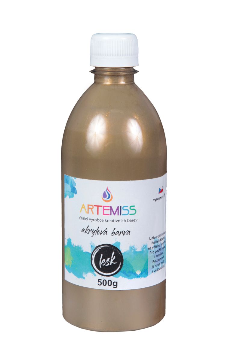 Levně Akrylová barva - měděná, 500g