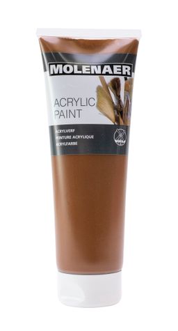 Obrázek produktu: Akrylová barva Molenaer 250 ml - hnědá
