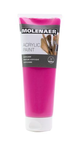 Obrázek produktu: Akrylová barva Molenaer 250 ml - magenta