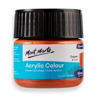 Akrylová barva Mont Marte 100 ml - měděná (Copper)