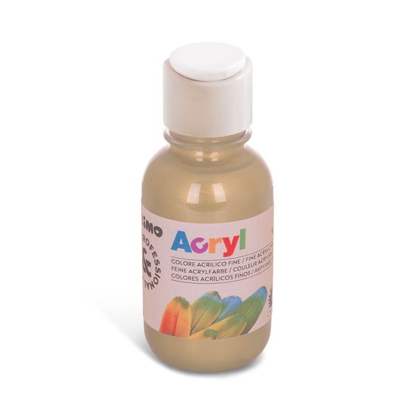 Akrylová barva PRIMO, 125 ml, bronzová