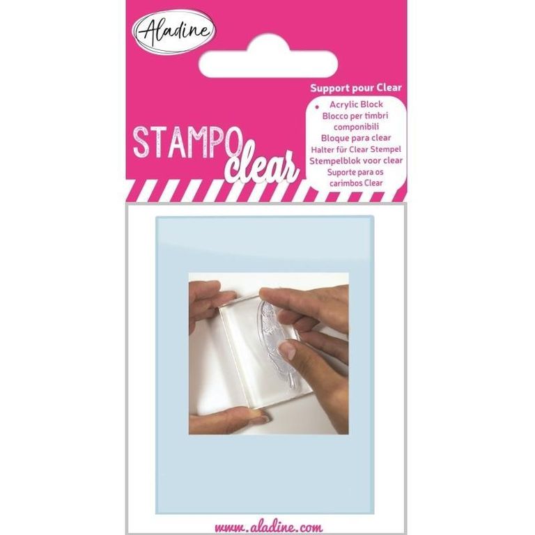 Blok na gelová razítka Stampo Clear 5 x 8,5 cm Aladine