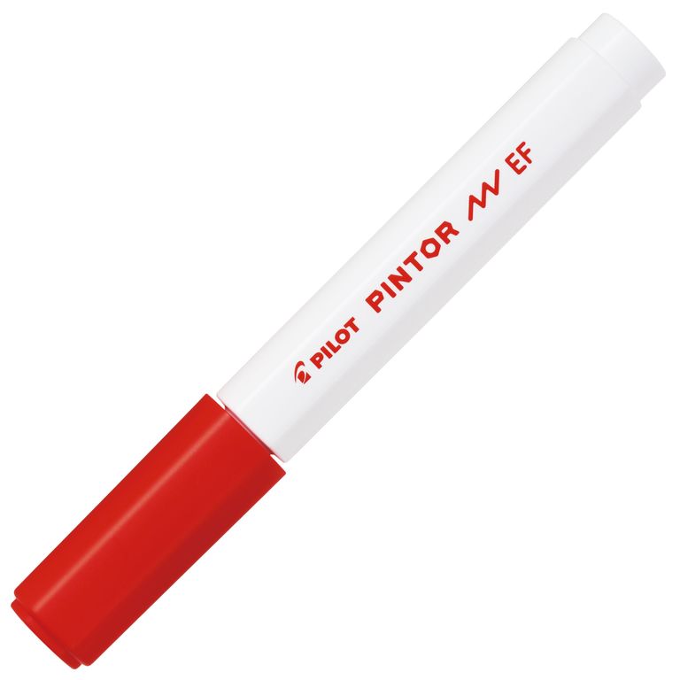 Akrylový popisovač Pilot Pintor, Extra Fine, červená