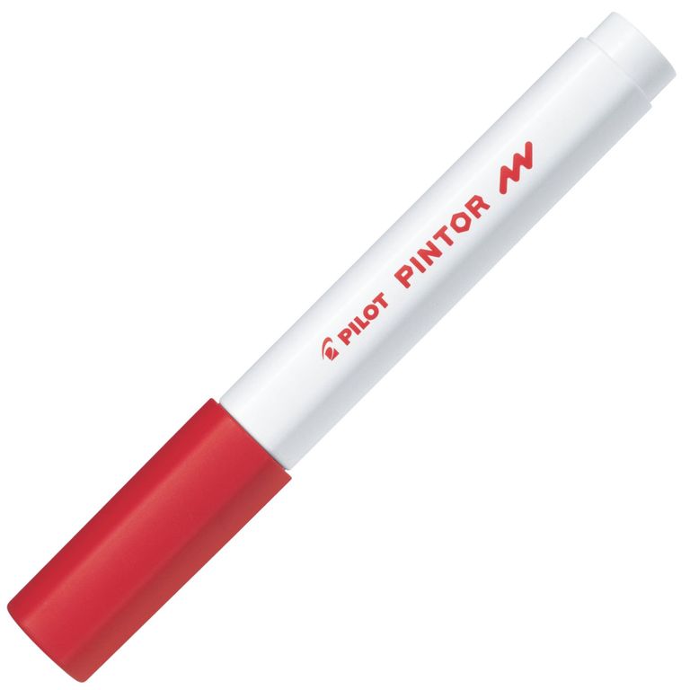 Akrylový popisovač Pilot Pintor, Fine, červená