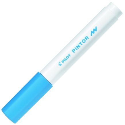 Akrylový popisovač Pilot Pintor, Fine, světle modrá