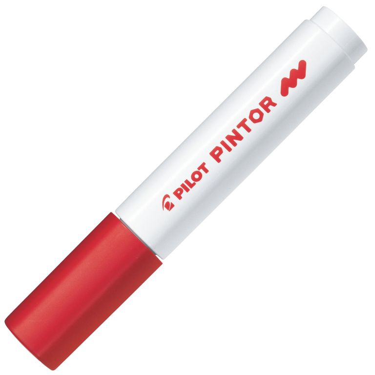 Akrylový popisovač Pilot Pintor, Medium, Červená