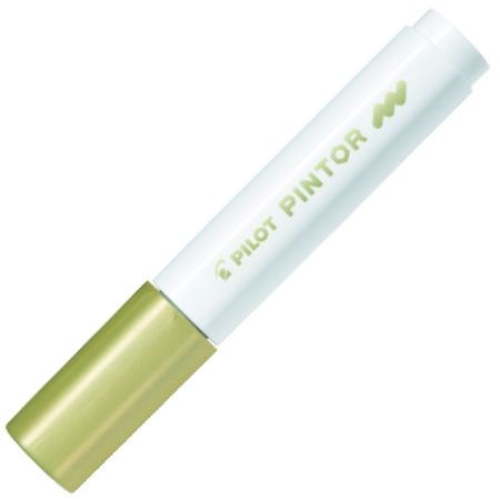 Akrylový popisovač Pilot Pintor, Medium, Zlatá