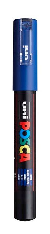 Akrylový popisovač POSCA, PC-1M, 0,7-1 mm, modrý