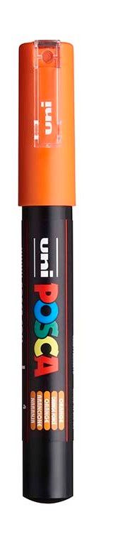Akrylový popisovač POSCA, PC-1M, 0,7-1 mm, oranžový