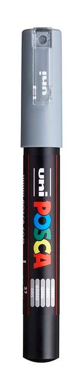 Akrylový popisovač POSCA, PC-1M, 0,7-1 mm, šedý