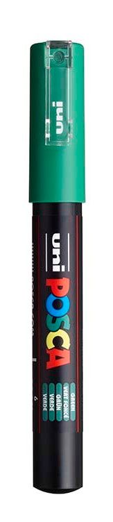 Akrylový popisovač POSCA, PC-1M, 0,7-1 mm, zelený