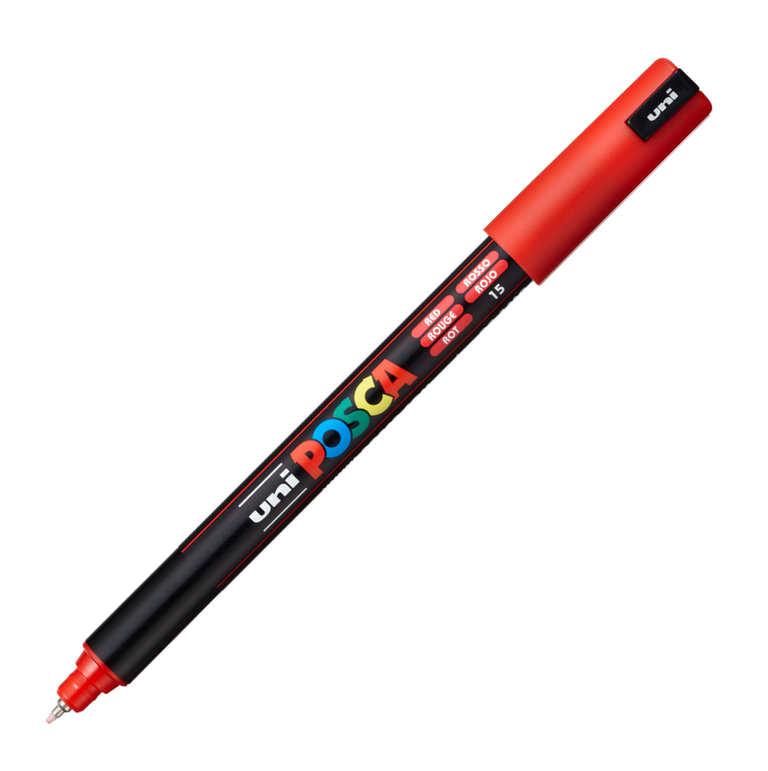 POSCA akrylový popisovač - červený 0,7 mm OFFICE LINE spol. s r.o.