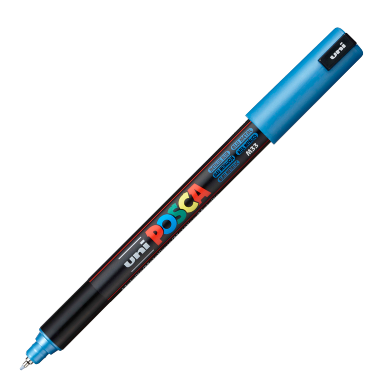POSCA akrylový popisovač - metalicky modrý 0,7 mm OFFICE LINE spol. s r.o.